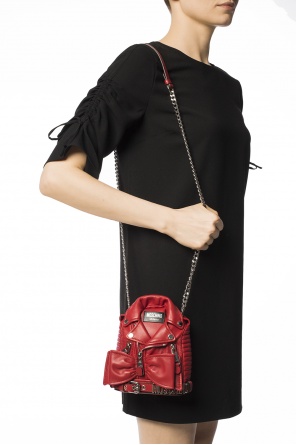 Biker jacket motif shoulder bag, zdjęcie 2 Biker jacket motif shoulder bag od Moschino